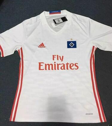 Hamburg 2016/17 Home Soccer Jersey